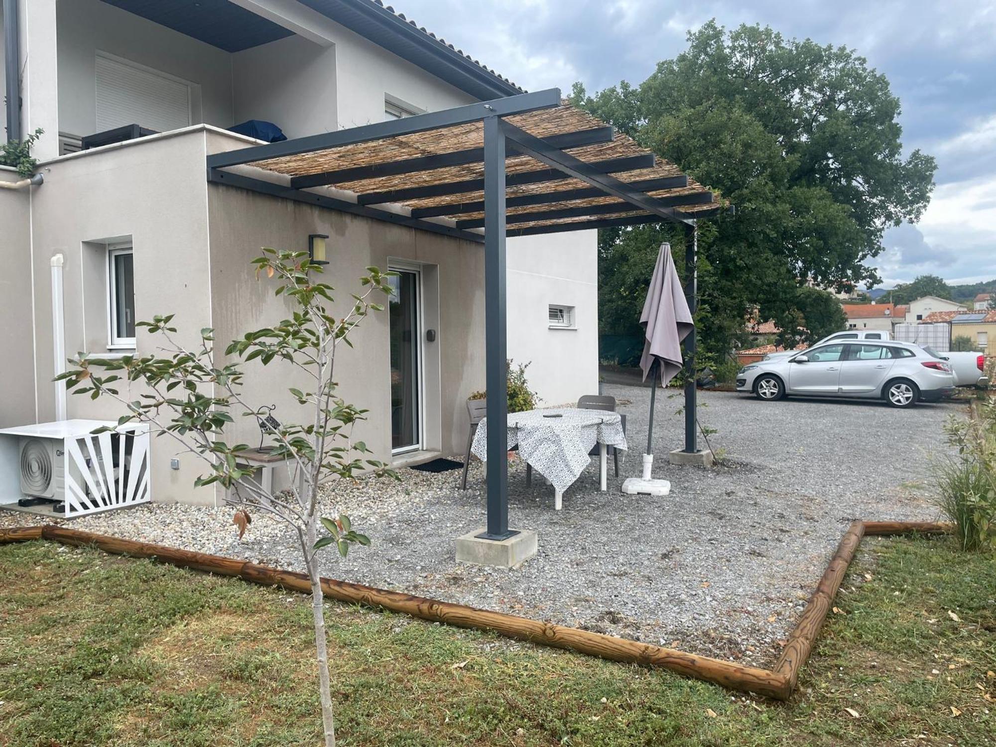 Ferienwohnung Les Coteaux De La Grange Mercuer Exterior foto
